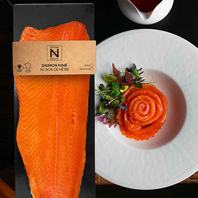 smoked salmon